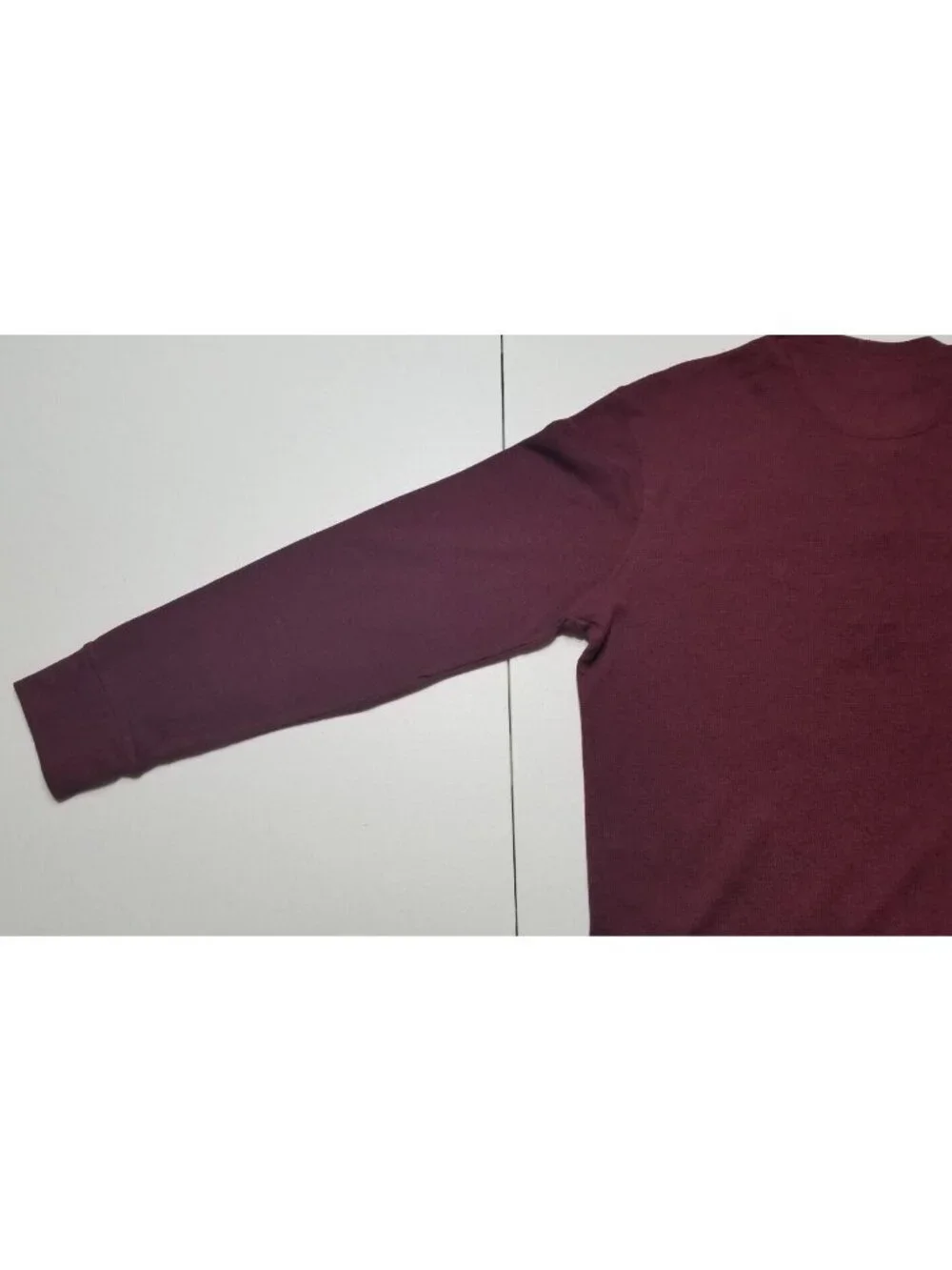 U.S. Polo Assn. Long Sleeve Thermal Henley Button Pullover Sweater Men's XL